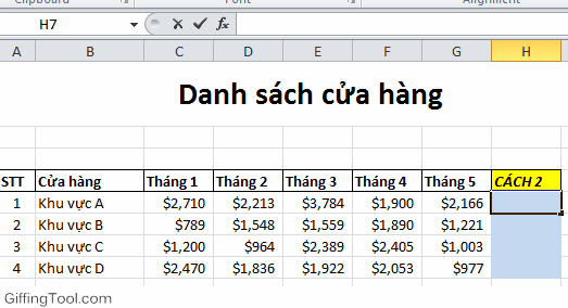 CÁCH SỬ DỤNG HÀM TRUNG BÌNH VÀ HÀM TRUNG BÌNH CÓ ĐIỀU KIỆN TRONG EXCEL